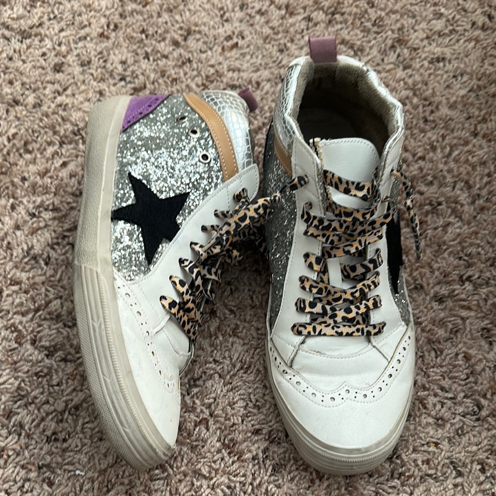 ShuShop Sneakers- Leopard Laces